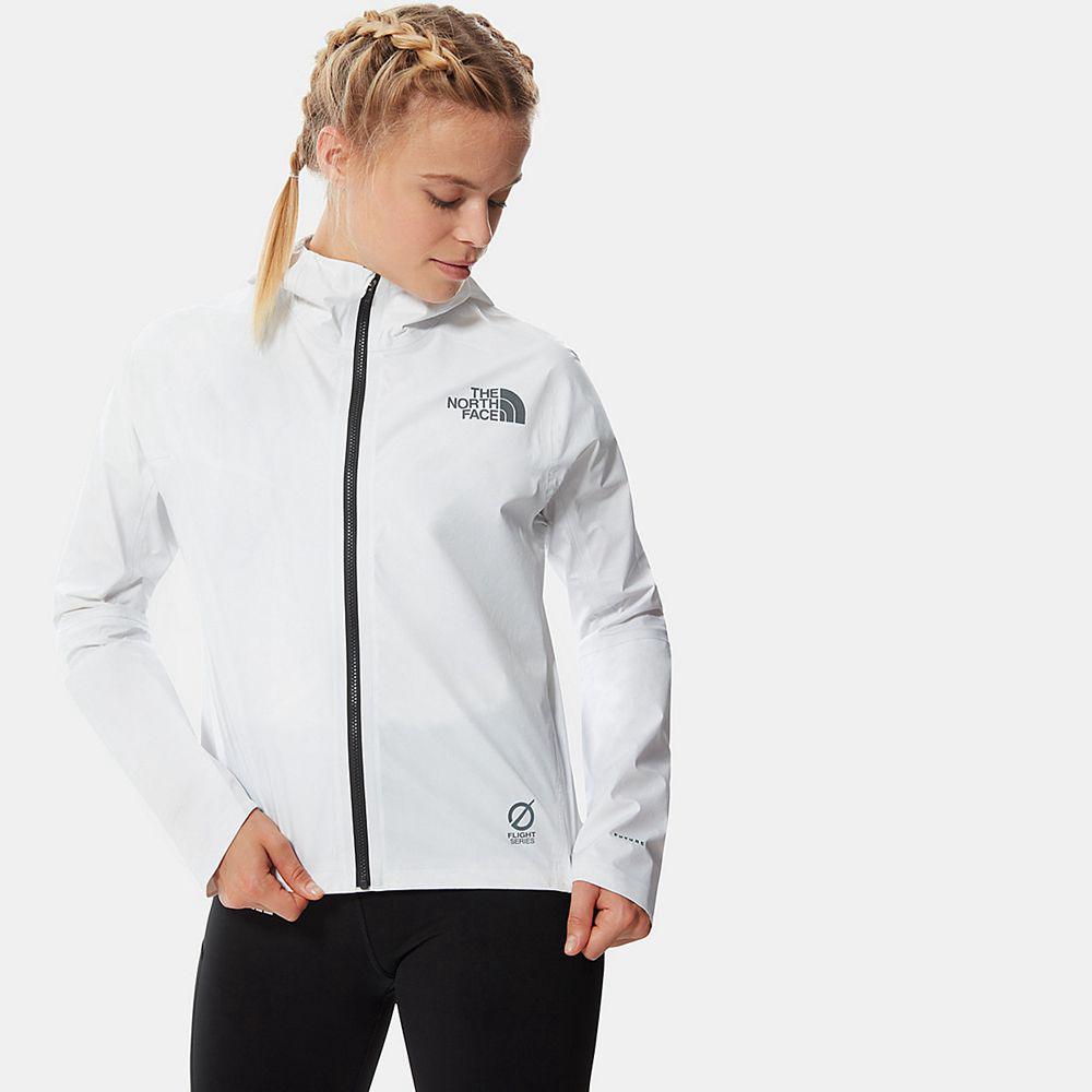 The North Face Lightriser Futurelight™ Γυναικεια Αδιάβροχο Μπουφάν - Ασπρα (UNPK86201)